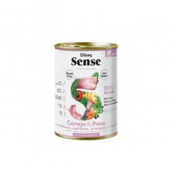 Dibaq Sense Lata Conejo & Pavo - Comida húmeda hipoalergénica para perros