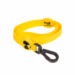 Correa perro Zoopets neopreno Snoopy amarilla, cómoda y resistente