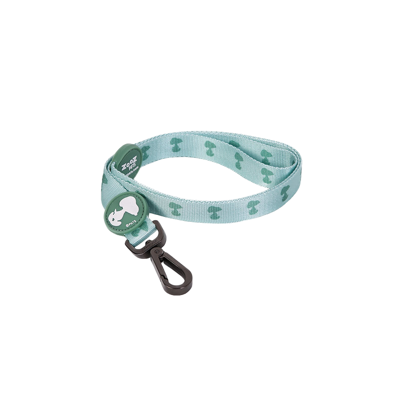 Correa perro Zoopets Snoopy Sombra Verde, duradera y elegante