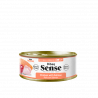 Dibaq Sense Cat Pollo & Salmón con Manzana 70G - Comida húmeda natural sin cereales para gatos, ideal para digestión saludable