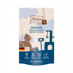 MjAMjAM Pura Carne de Pato Tierno 125gr. Alimento húmedo monoproteico para gatos