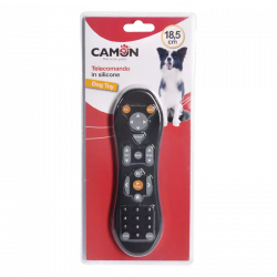 Juguete para perros de silicona Camon, diseñado para proporcionar entretenimiento y diversión.