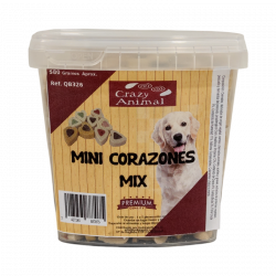 Snacks Mini Corazones Mix Para Perros CrazyAnimal