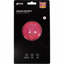 Pelota de juguete Gloria Play and Run con luz LED para perros