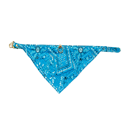 Wouapy Collar Bandana Azul