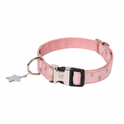 Wouapy Collar Star Rosa