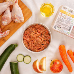 Menú BARF de Pollo para Perros