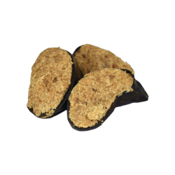 Snack natural masticable Dapac Pezuña rellena para higiene dental perro