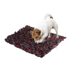 Alfombra olfateadora Camon Genius azul-rojo 90x70cm para perros y gatos. Juguete interactivo.