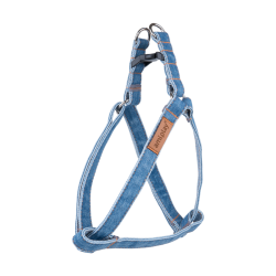 Arnes perro amiplay ajustable vaquero claro