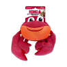 Juguete Kong Peluche Shakers Shimmy Crab para perros, con pinzas flexibles y sonido crujiente para perros activos