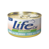 comida húmeda para gatos Life Natural, atún con calamar
