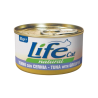 comida húmeda para gatos Life Natural, atún con mero de alta calidad