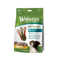 Huesos dentales Whimzees M reduce sarro placa perro 12 uidades