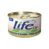 Life Natural comida húmeda para gatos sabor atún con bacalao de Alaska en lata de 85g