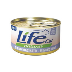 Life Natural comida húmeda para gatitos con atún molido 85 g, rica en proteínas y omega-3