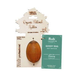 Retorn Rub Gossy Egg juguete para perros pequeños rellenable resina orgánica