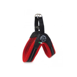 Arnés Tre Ponti Easy Fit Mesh T1 Rojo para perro pequeño transpirable