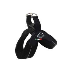 Arnes tre ponti easy fit mesh T1 negro perro mini menos 3kg