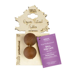 juguete para gatos rub ball resina organica pelota rellenable