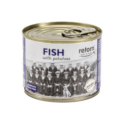 Retorn Lata de comida húmeda para perros Grain Free, sabor pescado y patatas
