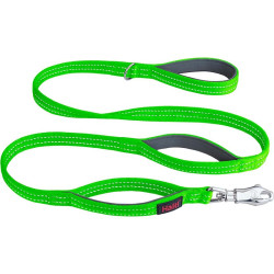 Correa perro Halti BRIG color verde resistente razas grandes neopreno seguridad triple costura