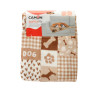 Manta súper suave Camon 60x90 cm de poliéster para perro o gato, ideal como protector de sofá y cama para un descanso cálido.