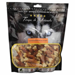 Envase Huesitos de Calcio con Pollo Tiempo de Profesionales 500gr