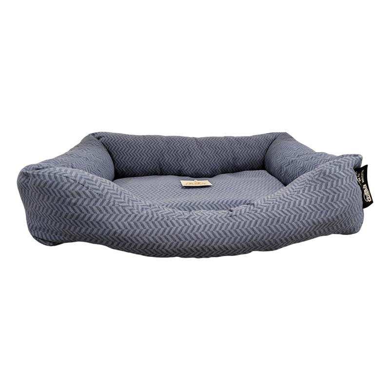 Cama Quibropets Espiga Azul 60 cm para perros y gatos pequeños