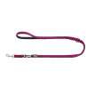 Correa Hunter Hilo Ajustable 2 m fucsia para perros malla transpirable