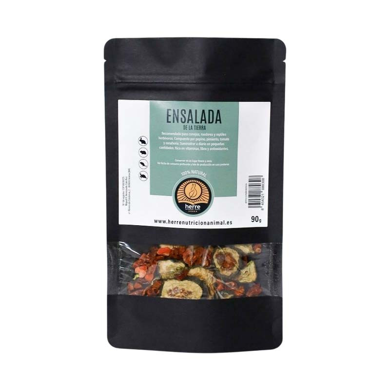 Envase de Herre Ensalada de la Tierra para roedores