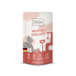 MjAMjAM Comida con Corazones 125gr para gatos – Envase del producto