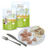 Ingredientes MjAMjAM Chicks & Friends Pollo con Apio – comida húmeda natural para gatos