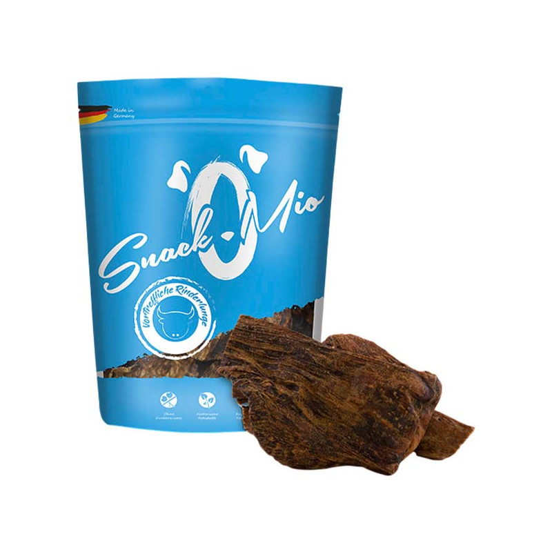 SnackOMio pulmón de vacuno para perros 250gr