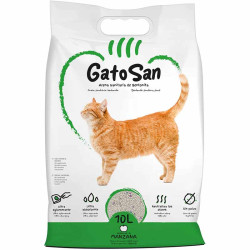 Gatosan arena aglomerante manzana para gatos 10 litros