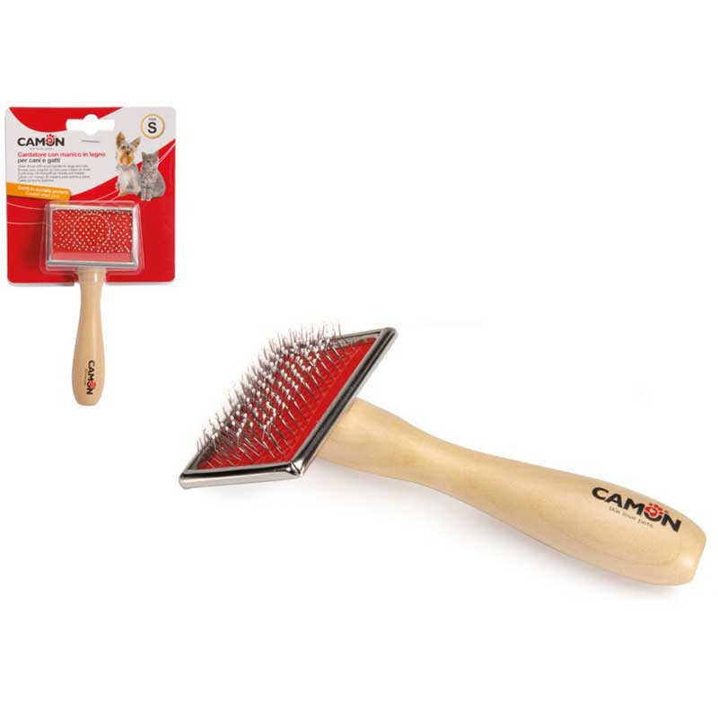 Camon Carda suave para cepillado de gatos