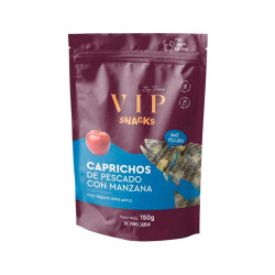 Snacks naturales para perros de Pescado con Manzana
