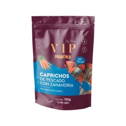 snack perros VIP Caprichos Pescado con Zanahoria 150gr