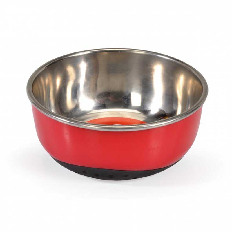 camon-comedero-hybrid-acero-inoxidable-500ml-antideslizante-para-perros-gatos