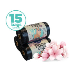 Dapac bolsas higiénicas para perros con asas negras eco-friendly