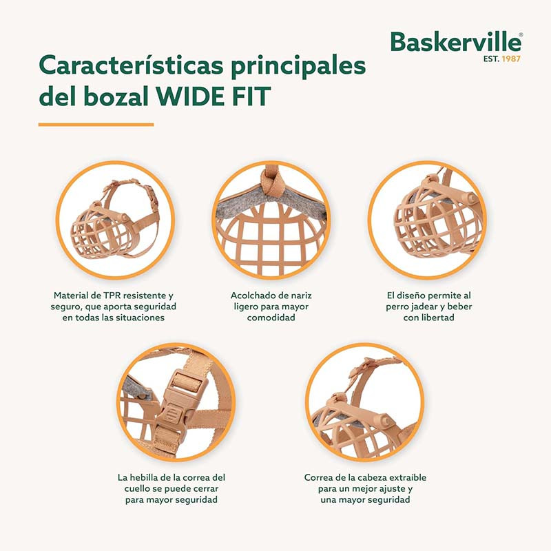 Características-bozal-baskerville-wide-fit
