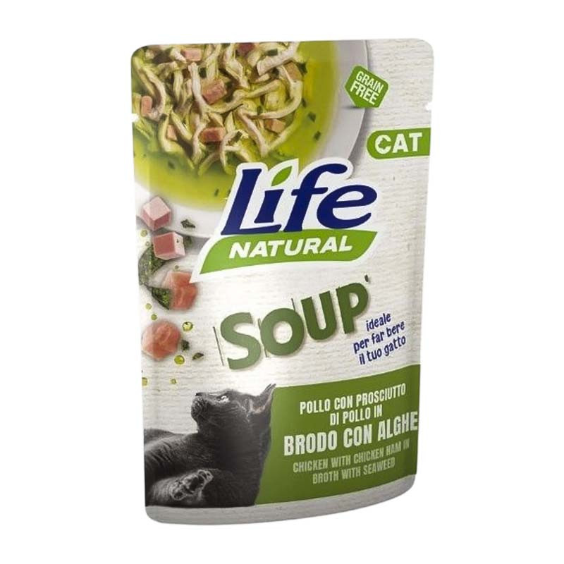 life-natural-soup-gatos-pollo-jamon-algas-60g-pouch