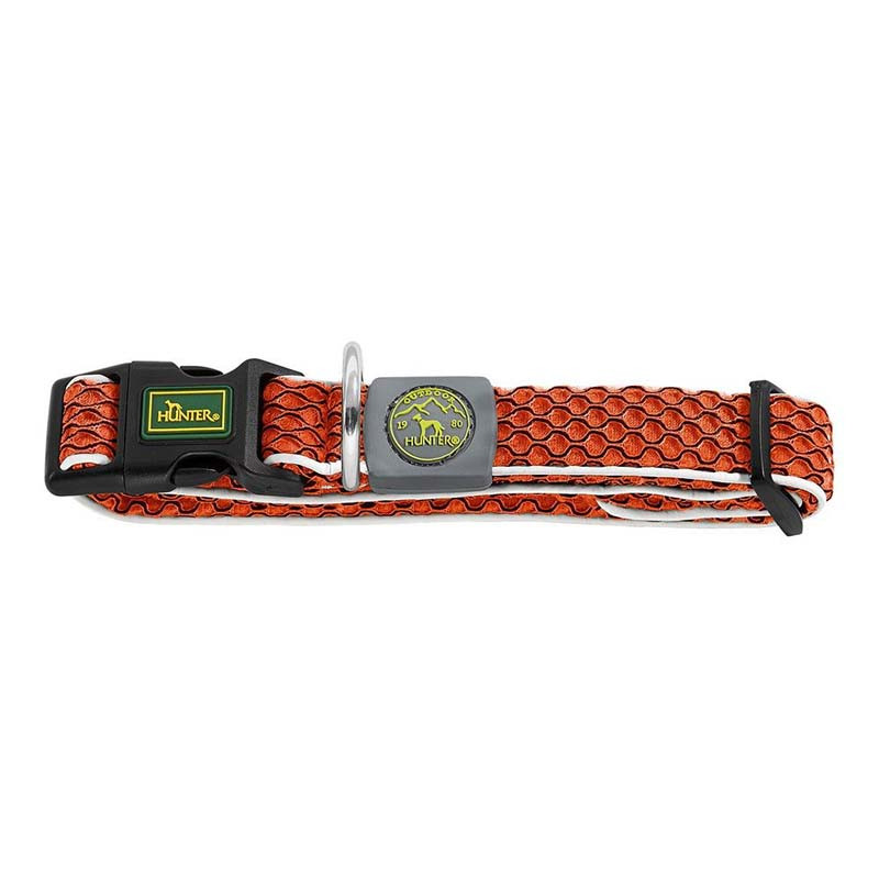 hunter-collar-para-perros-basic-hilo-naranja-30-43cm