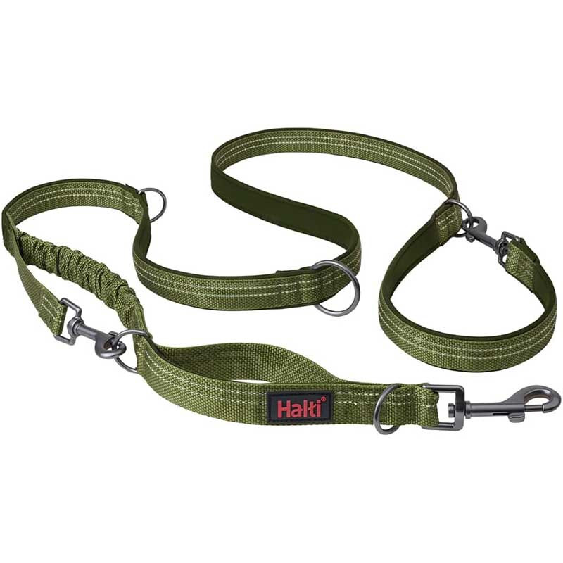 Halti Correa multiposición Anatomy verde para perros