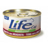 Life Natural, atún con bogavante, alimento natural para gatos, lata de 85gr