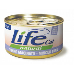 Life Natural comida húmeda para gatitos con atún molido 85 g, rica en proteínas y omega-3